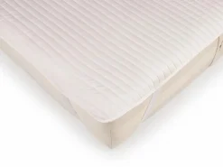 Auflage Leinen/Baumwolle, 90 x 200 cm, 100 g/m2, GOTS, NATURTEXTIL-BEST