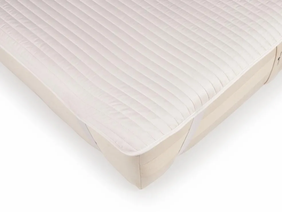 Auflage Leinen/Baumwolle, 90 x 200 cm, 100 g/m2, GOTS, NATURTEXTIL-BEST