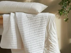 Auflage Leinen/Baumwolle, 90 x 200 cm, 100 g/m2, GOTS, NATURTEXTIL-BEST