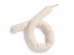 Baby- & Kinderschlafschlange, natur, 10 x 200 cm, Bezug: 100 % Baumwolle, Füllung: 100 % Naturlatex, GOTS, NATURTEXTIL BEST