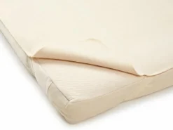 Baumwoll-Flanellauflage für Baby- und Kindermatratze, 100 % Baumwolle, GOTS