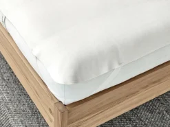 Baumwoll-Flanellauflage für Baby- und Kindermatratze, 100 % Baumwolle, GOTS