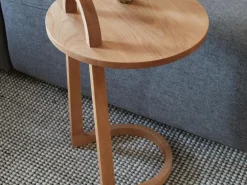 Beistelltisch Vassolo Durchmesser 42 cm, Buche