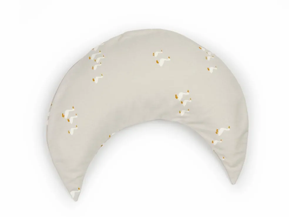 Überzug für Mondkissen, Frederik sand, 40 x 30 cm, 100 % Baumwolle, GOTS