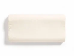 Überzug für Nackenstützkissen, BW-Satin, natur, 68 x 32 cm höhenverstellbar, 100 % Baumwolle, GOTS