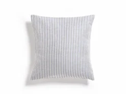 Überzug für Reisekissen HENRY, blau, 40 x 40 cm, 60 % Baumwolle/40 % Leinen