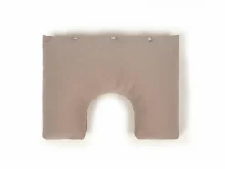 Überzug für Schulterkissen, ALIZA, hafer, 40 x 60 cm, Jersey, GOTS, VEGAN