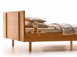 Bett Tesoro, ohne Betthaupt, 180 x 200 cm, Buche