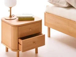 Bett Tonda, 180 x 200 cm, Buche