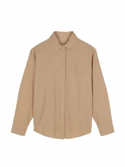 Bluse aus Bio-Baumwolle, 18 weizen, 38, GOTS