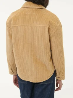 Blusenjacke Cord aus Bio-Baumwolle, 18 weizen, 38, GOTS