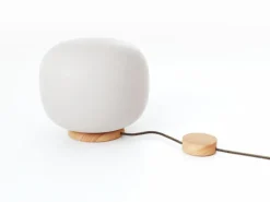 Bodenleuchte Tando inkl. Leuchtmittel, Buche