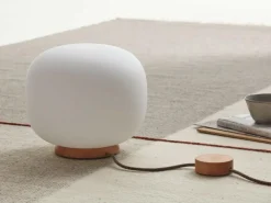 Bodenleuchte Tando inkl. Leuchtmittel, Buche