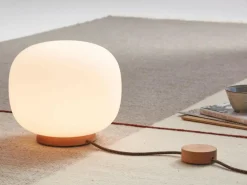 Bodenleuchte Tando inkl. Leuchtmittel, Buche