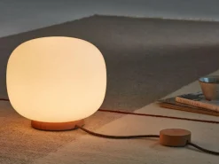 Bodenleuchte Tando inkl. Leuchtmittel, Buche