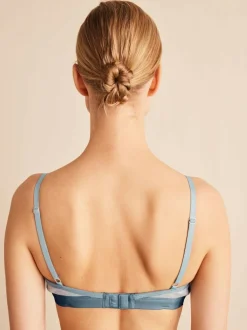 Bustier, 100 % Bio Baumwolle, 04 grau melange, 85A