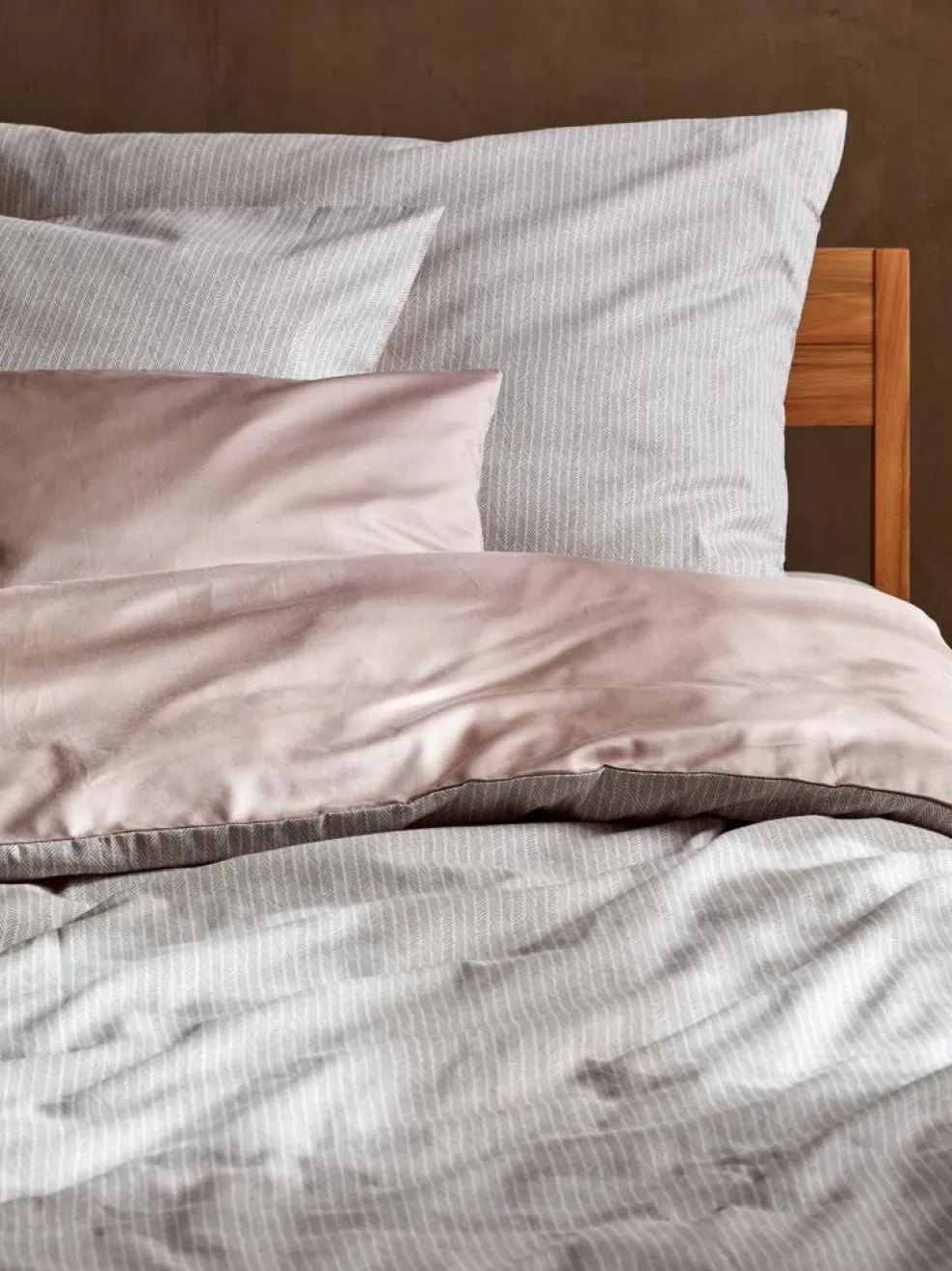 Deckenüberzug CAMILLA, seerose, 240 x 220 cm, 100 % Baumwolle, Satin, GOTS