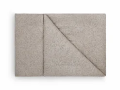 Deckenüberzug CAMILLO, sand, 140 x 200 cm, 100 % Baumwolle, Jacquard, GOTS