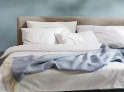 Deckenüberzug EDNA, weiss, 140 x 200 cm, 100 % Baumwolle, Perkal, GOTS