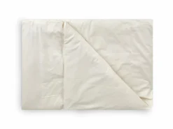 Deckenüberzug ILVA, natur hell, 80 x 80 cm, 100 % Baumwolle, Flanell, GOTS