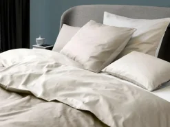 Deckenüberzug JESPER, natur/sand, 140 x 200 cm, 100 % Baumwolle, Satin, GOTS