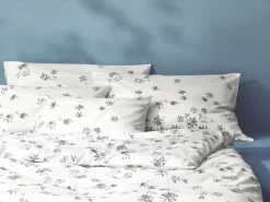 Deckenüberzug NOEMI, natur, 140 x 200 cm, 100 % Baumwolle, Satin, GOTS