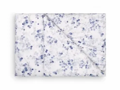 Deckenüberzug SONDRA, indigo, 140 x 200 cm, 100 % Baumwolle, Satin, GOTS