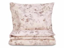 Deckenüberzug SONDRA, nougat, 140 x 200 cm, 100 % Baumwolle, Satin, GOTS