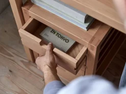 Einschubschrank Quint inkl. 4 Laden, B 34 x T 60 x H 51 cm, Buche