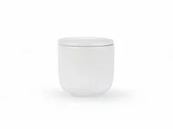 4er Set Keramik Schale, offwhite, ø 10,5 cm, H 10 cm