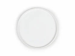 2er Set Keramik Teller oder Deckel, offwhite, ø 22 cm