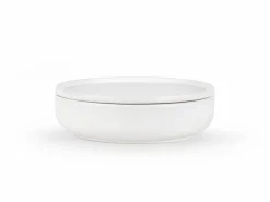 2er Set Keramik Teller oder Deckel, offwhite, ø 22 cm