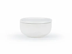 4er Set Keramik Unterteller oder Deckel, offwhite, ø 10,5 cm