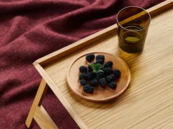 4er-Set mundgeblasenes Trinkglas aus Recycling Weinflaschen, dunkelgrün