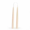 2er-Set Spitzkerzen aus Rapswachs, H 25 cm, ø 2,2 cm