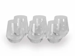 6er-Set Wasser- & Saftglas Blume der Venus, H 10 cm, ø 8 cm, 370 ml