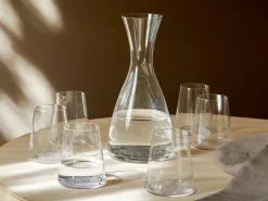 6er-Set Wasser- & Saftglas Blume des Lebens, H 10 cm, ø 8,5 cm, 380 ml