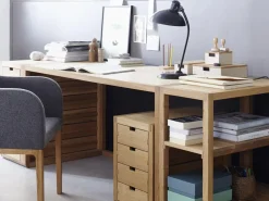 Fach für Grundgestell Quint mit 2 Stk. Laufleisten, Breite 29,4 cm, Tiefe 70 cm, Buche