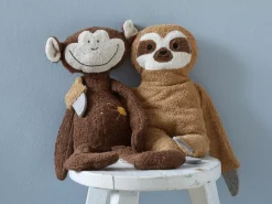 Faultier Fernando, ca. 50 cm, Bezug: 100 % Baumwolle, Füllung: 100 % Schurwolle (Schaf), GOTS