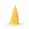 Figurenkerze Tanne aus Bienenwachs, H 11 cm, ø 5 cm