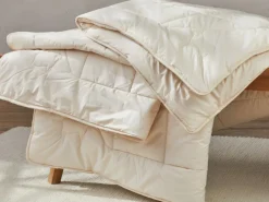 Ganzjahresdecke feine Schafschurwolle, 140 x 200 cm, 400 g/m2, GOTS, NATURTEXTIL BEST