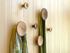 Garderobenknopf Punto, ø 7 cm, Buche