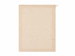 Geschirrtuch Bluma, sand, 50 x 65 cm, 70 % Baumwolle/30 % Hanf, GOTS