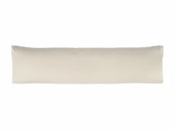 Großes Stützkissen weich, 30 x 120 x 8 cm, feine Schafschurwolle, GOTS, NATURTEXTIL BEST