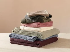 Handtuch ANEA natur, 50 x 100 cm, 100 % Baumwolle, GOTS