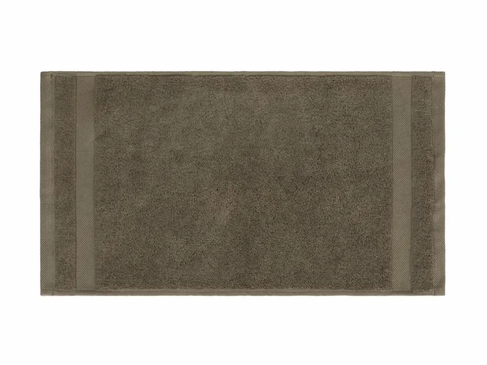 Handtuch ANEA olive, 50 x 100 cm, 100 % Baumwolle, GOTS