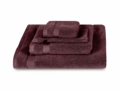 Handtuch ANEA pflaume, 50 x 100 cm, 100 % Baumwolle, GOTS