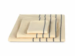 Handtuch JULS Pur, natur/nachtschatten, 50 x 100 cm, 100 % Baumwolle, GOTS