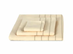 Handtuch JULS Pur, natur/sesam, 50 x 100 cm, 100 % Baumwolle, GOTS