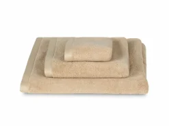 Handtuch MILLA Pur, sesam, 50 x 100 cm, 100 % Baumwolle, GOTS